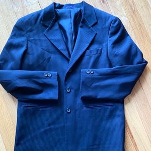 Boys Pinstripe Suit Jacket